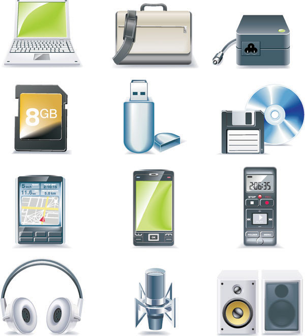 Digital device Icon vector