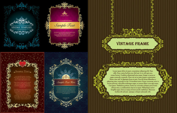 Antique Ornate Border vector