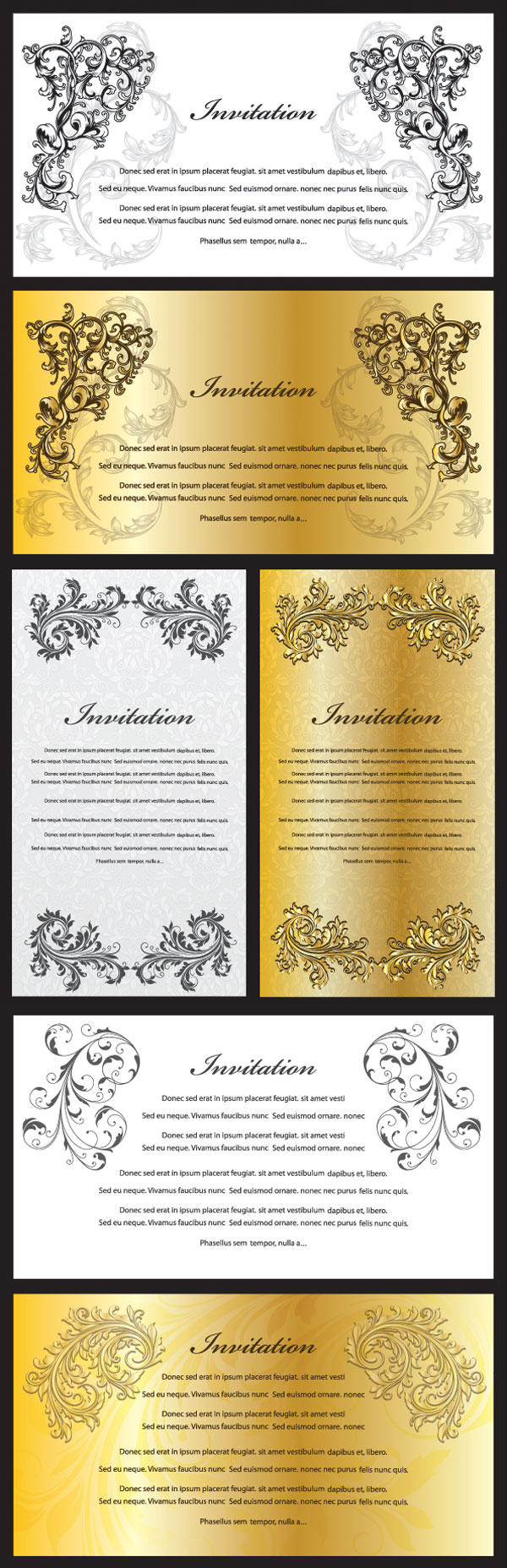 Ornate floral certificate vector