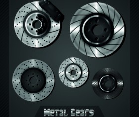 Auto service design elements vector 04