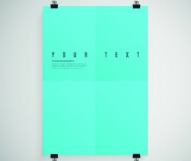 Blank paper vector background 03