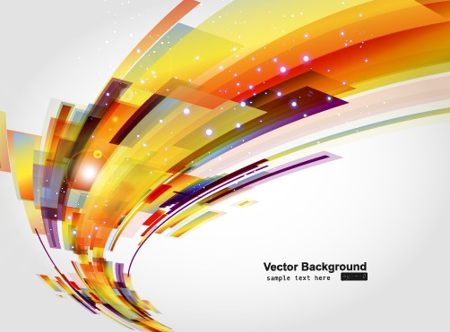 Set of Abstract vector backgrounds art 01