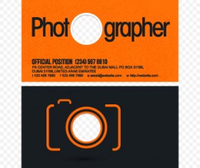 Delicate Business cards design elements 01