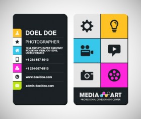 Delicate Business cards design elements 04