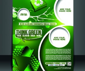 Business flyer and brochure cover design vector 40