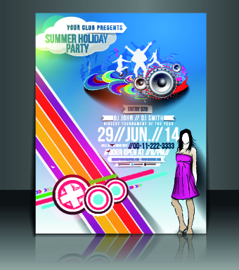Business flyer and brochure cover design vector 42