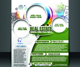Business flyer and brochure cover design vector 43