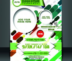 Business flyer and brochure cover design vector 45
