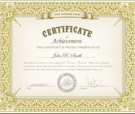 Best Certificates design vector set 01