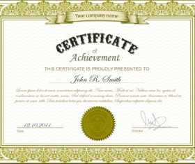 Best Certificates design vector set 02