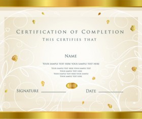 Best Certificates design vector set 03