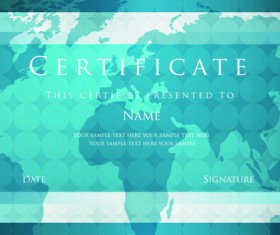 Best Certificates design vector set 04