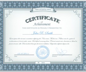 Best Certificates design vector set 07