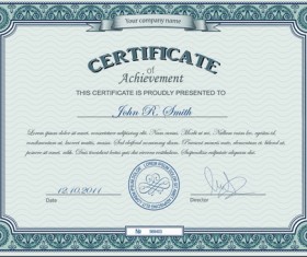 Best Certificates design vector set 08