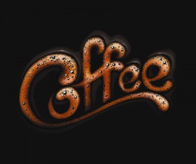 Romantic Coffee Labels design vector 02