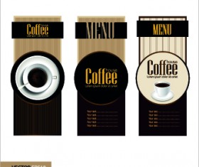 Retro style Coffee menu design 02