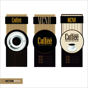 Retro style Coffee menu design 02