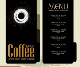 Retro style Coffee menu design 04