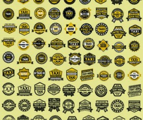 Different Taxi labels vector