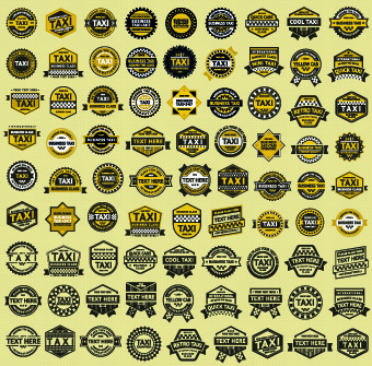 Different Taxi labels vector