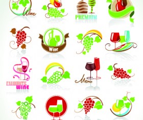 Different Drink Label set