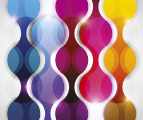 Dynamic Waves colorful backgorund