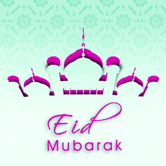 Eid Mubarak style background 03