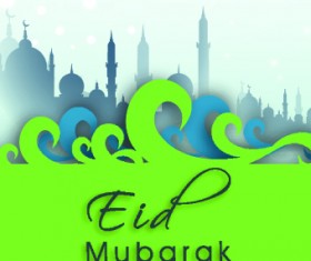 Eid Mubarak style background 06