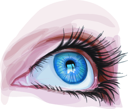 Different Eyes design vector 04