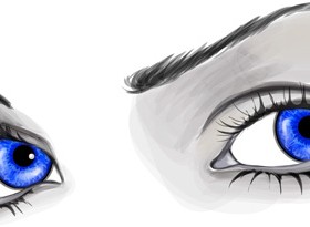 Different Eyes design vector 05