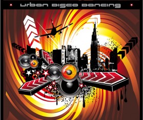 Fashion element vector backgrounds 03