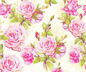 Beautiful Floral Patterns vector ser 03