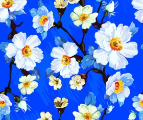 Beautiful Floral Patterns vector ser 06