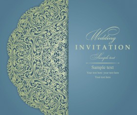 Floral Vintage backgrounds vector 05