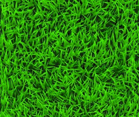 Green Grass design elements vector 02