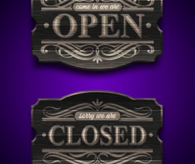 Vector Restaurant design elements 05