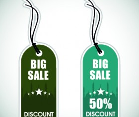 Muslim style discount tag vector 01