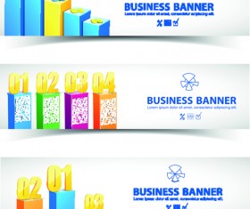 Retro Garbage Business banner vector 03