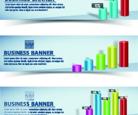 Retro Garbage Business banner vector 05