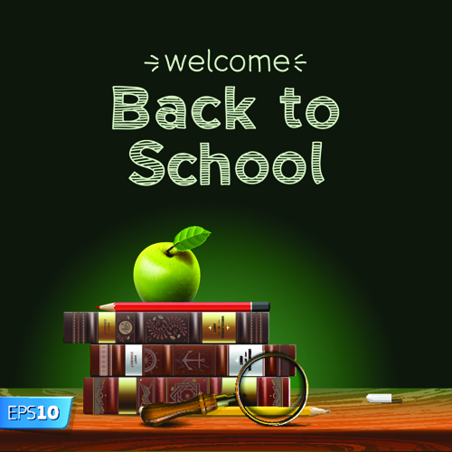 Back to School style backgrounds 02