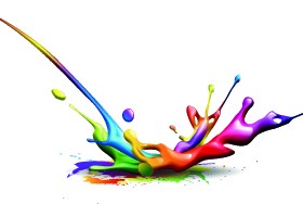 Splash paint Effect vector 02