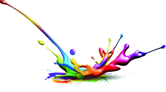 paint splash vector free download