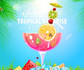 Creative Summer Holidays vector Backgrounds 03