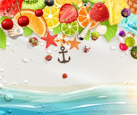 Creative Summer Holidays vector Backgrounds 04