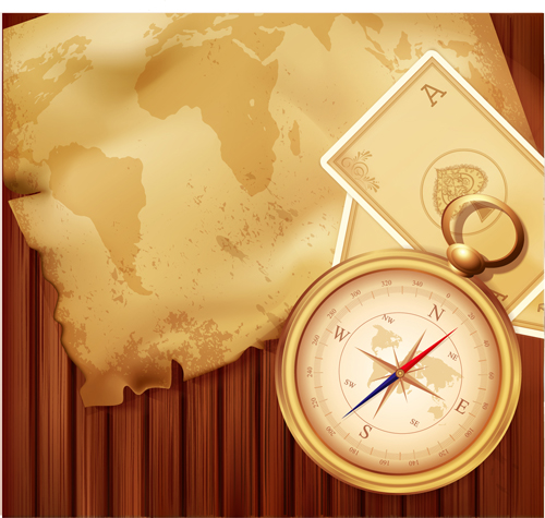 Old map and compass backgrounds 02