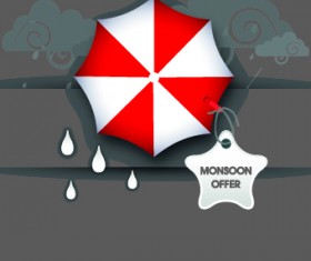 Umbrella discounts design elements 02