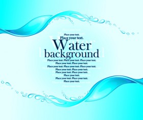 Creative Water art backgrounds 02