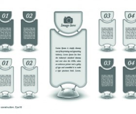 Modern banner web design elements vector 03