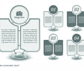 Modern banner web design elements vector 04