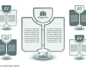 Modern banner web design elements vector 05